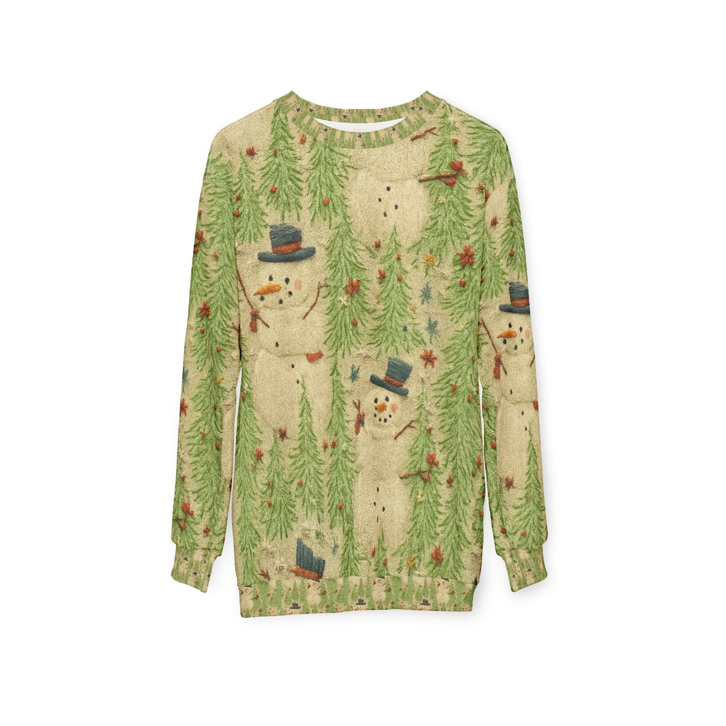 Unisex Snowman Sweatshirt (AOP)
