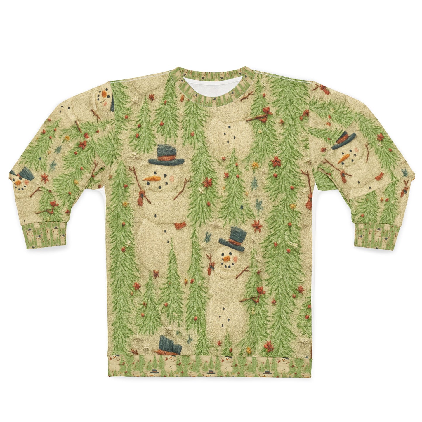 Unisex Snowman Sweatshirt (AOP)